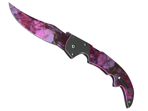 ★ StatTrak™ Falchion Knife | Doppler (Minimal Wear)