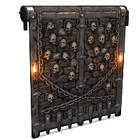 Dungeon Garage Door