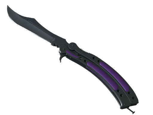 ★ StatTrak™ Butterfly Knife | Ultraviolet (Minimal Wear)