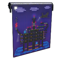 Blocky Rig Garage Door