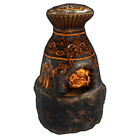 Antique Black Furnace