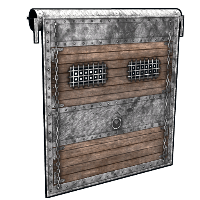Frontier Rustic Garage Door