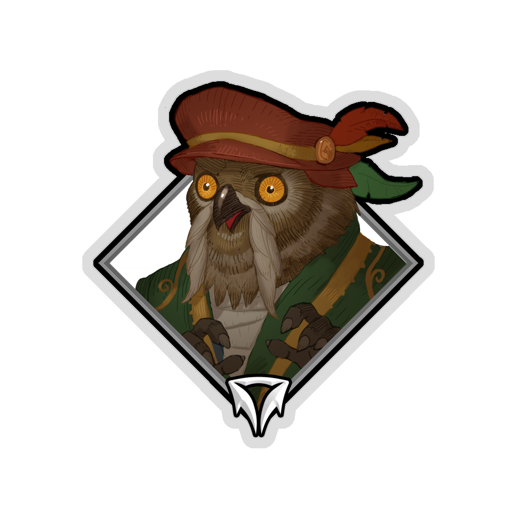 Crownfall Sticker - Twobeard